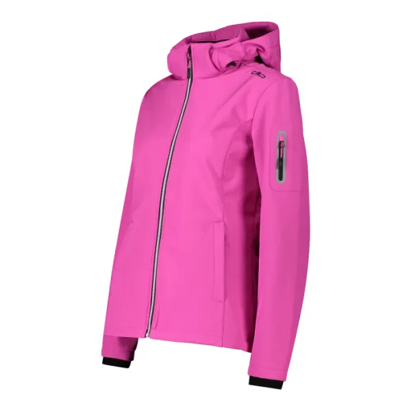 Жіноча куртка CMP JACKET ZIP HOOD SOFTSHELL