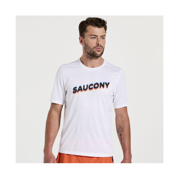 Чоловіча футболка Saucony Stopwatch Graphic Short Sleeve