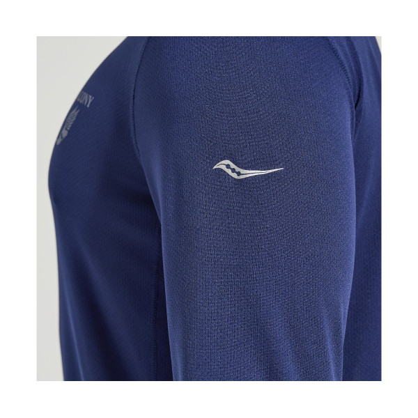 Чоловіча футболка з довгими рукавами Saucony Stopwatch Graphic Long Sleeve