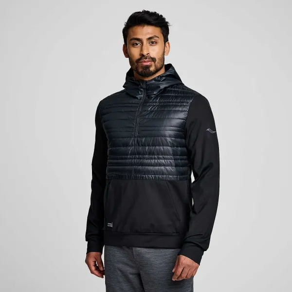 Чоловіче худі Saucony SOLSTICE OYSTERPUFF HOODY