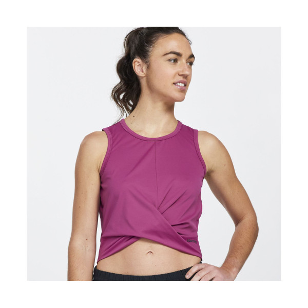 Жіноча майка Saucony DASH CROP TOP