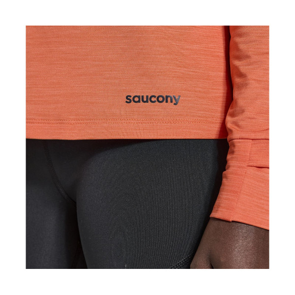 Жіноча футболка з довгими рукавами Saucony Boulder Baselayer