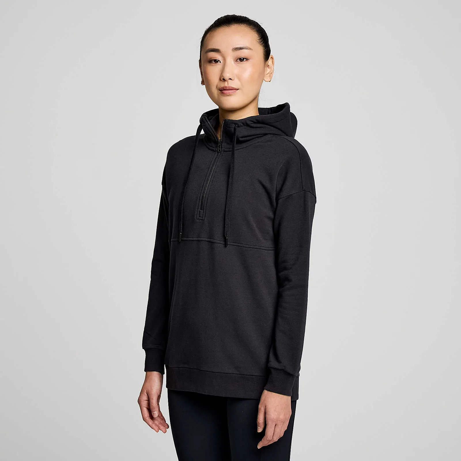 Жіноче худі Saucony RECOVERY ZIP TUNIC Жіноче худі Saucony RECOVERY ZIP TUNIC