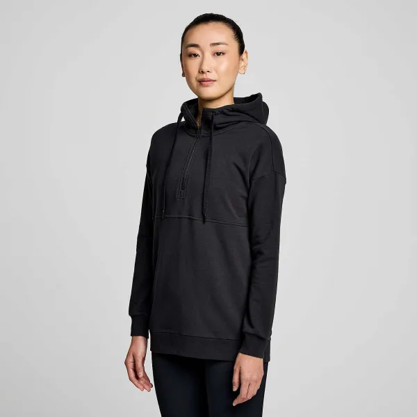 Жіноче худі Saucony RECOVERY ZIP TUNIC