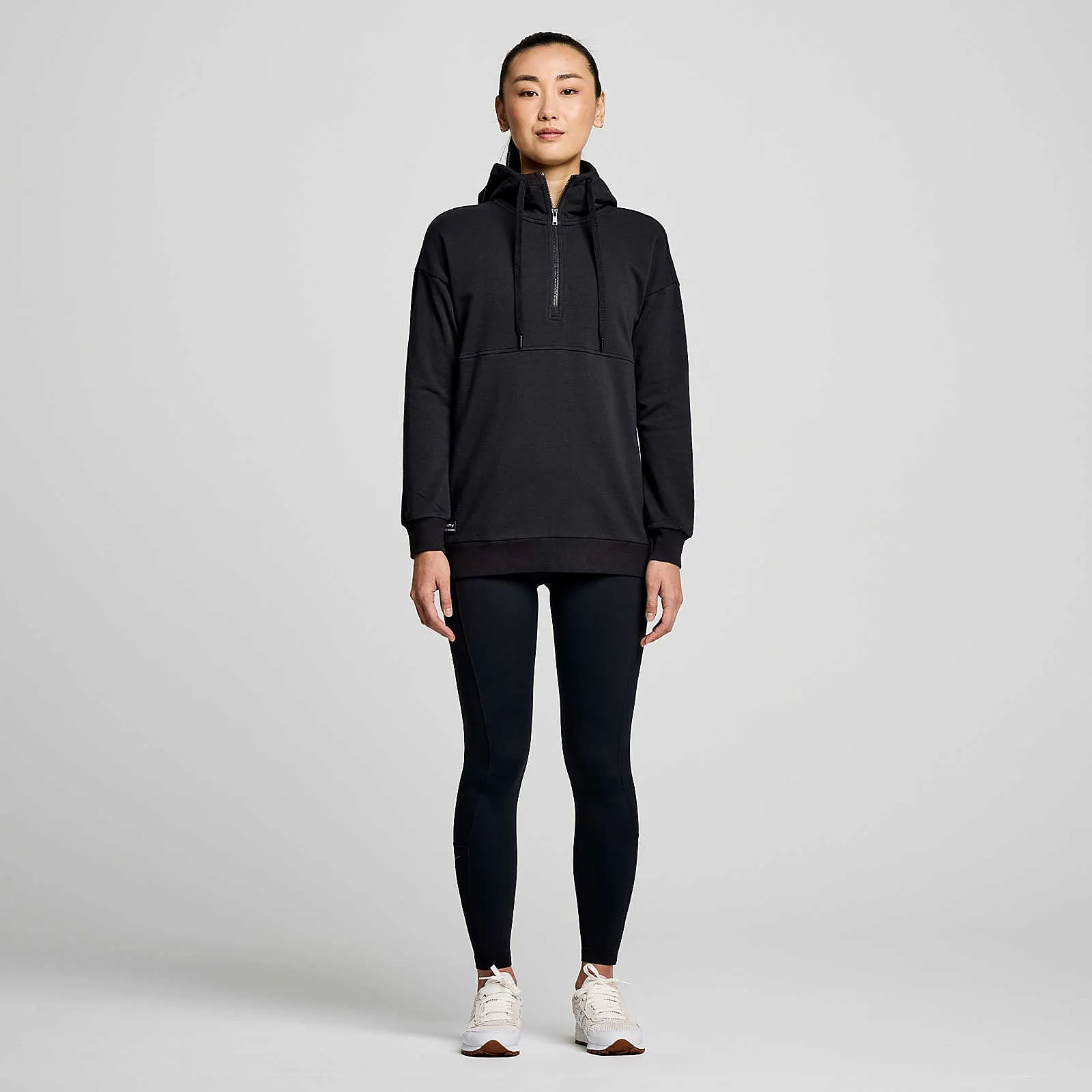 Жіноче худі Saucony RECOVERY ZIP TUNIC Жіноче худі Saucony RECOVERY ZIP TUNIC