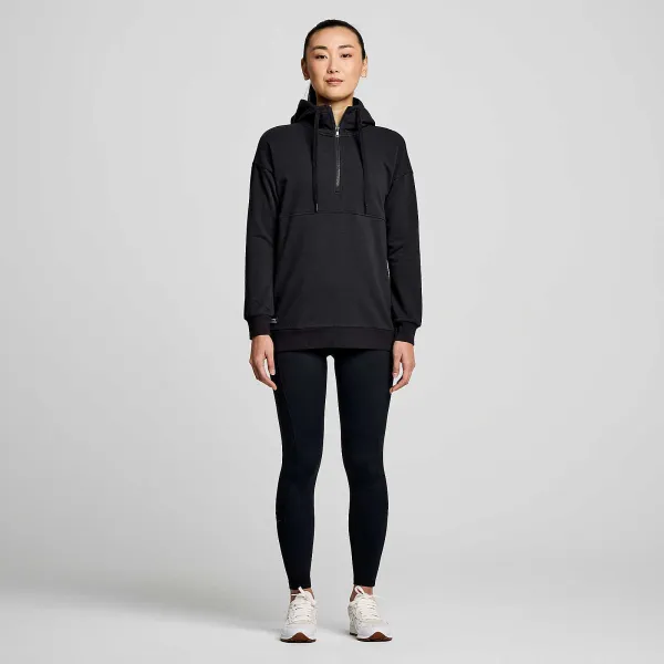 Жіноче худі Saucony RECOVERY ZIP TUNIC
