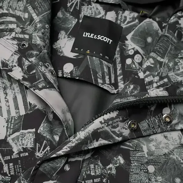 Чоловіча куртка Lyle & Scott PRINTED SMOCK JACKET