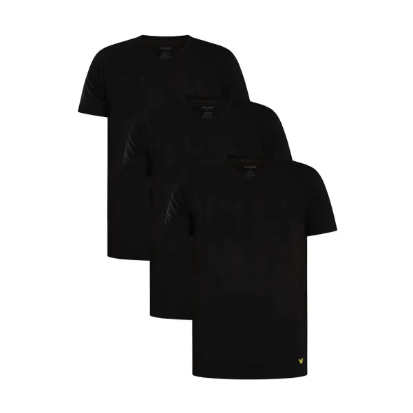 Чоловіча футболка (комплект 3шт) Lyle & Scott BASIC 3 PACK V NECK T-SHIRT