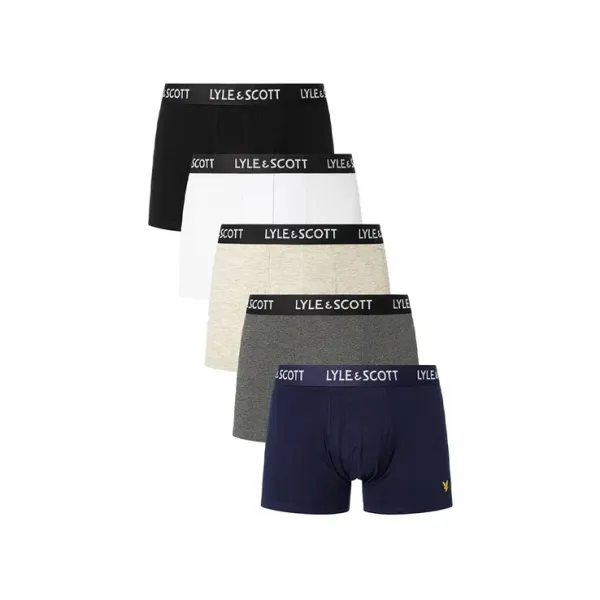 Чоловіча нижня білизна (комплект 5 Bx) Lyle & Scott MILLER TRUNKS