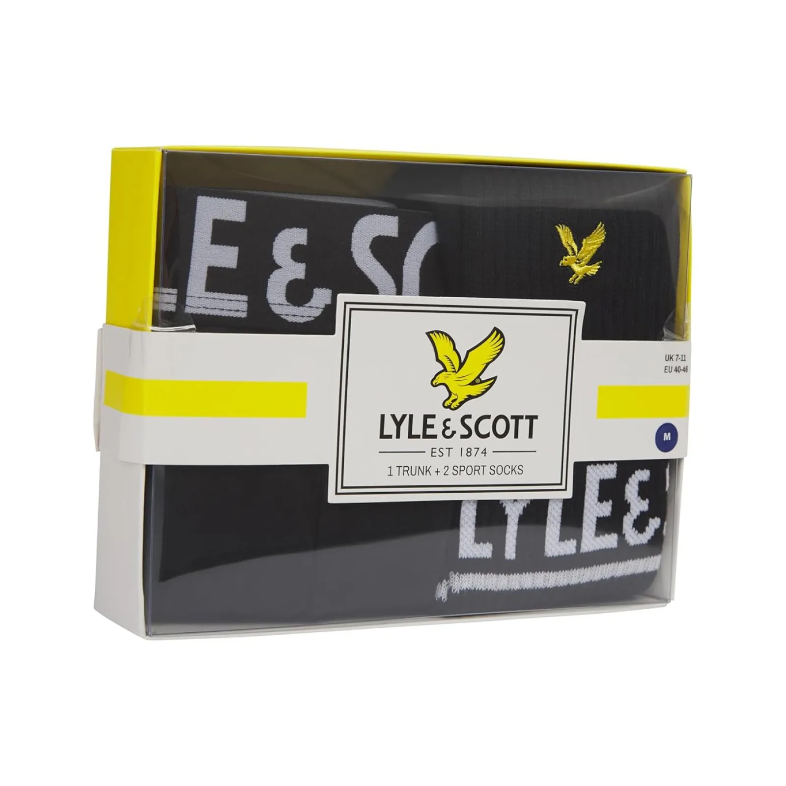 Комплект (труси+шкарпетки) Lyle & Scott CREED LSET (2 PCS)