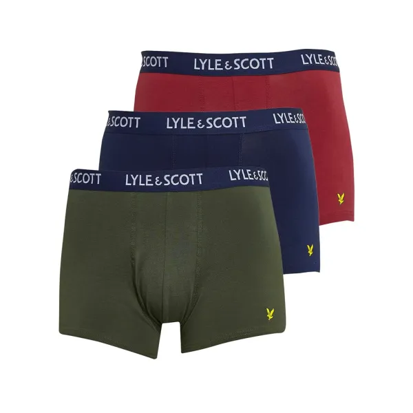 Чоловіча нижня білизна (комплект 3 Bx) Lyle & Scott BARCLAY TRUNKS