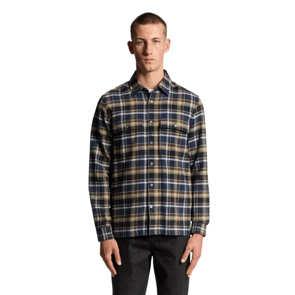 Чоловіча сорочка Lyle & Scott BRUSHED COTTON CHECK SHIRT