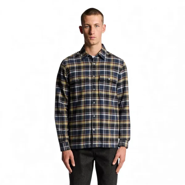 Чоловіча сорочка Lyle & Scott BRUSHED COTTON CHECK SHIRT