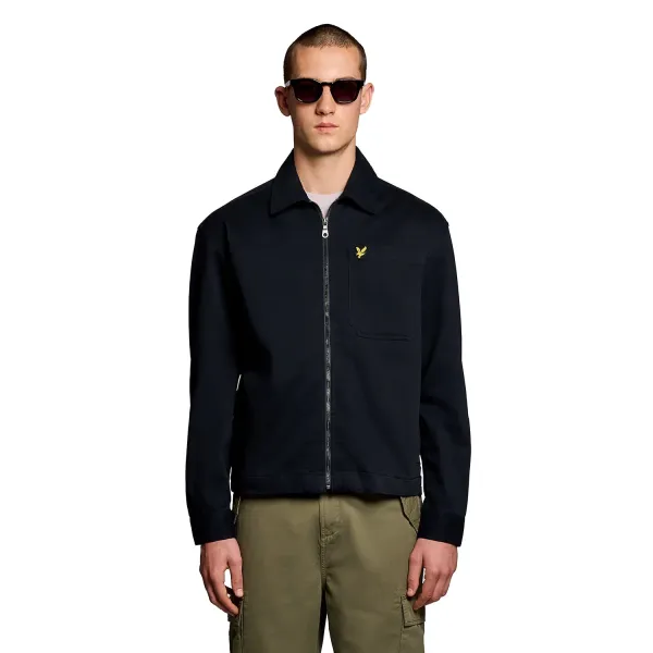Чоловіча куртка Lyle & Scott ENZYME WASH ZIP THROUGH OVERSH