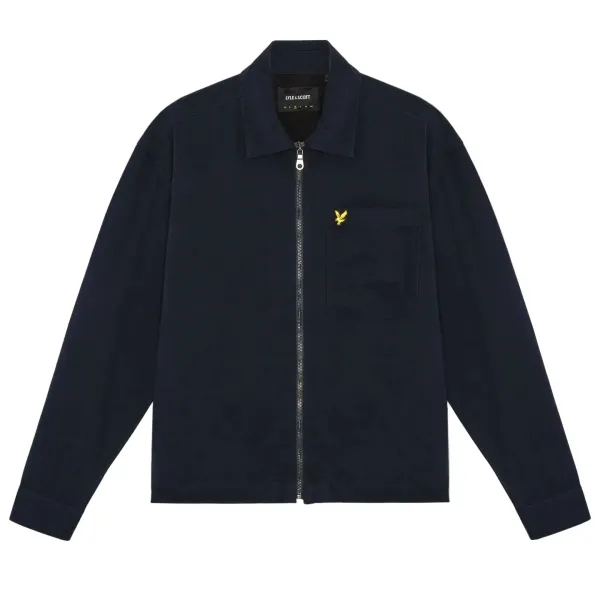 Чоловіча куртка Lyle & Scott ENZYME WASH ZIP THROUGH OVERSH