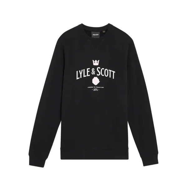 Чоловічий світшот Lyle & Scott CHEERS TO TRADITION GRAPHIC CR