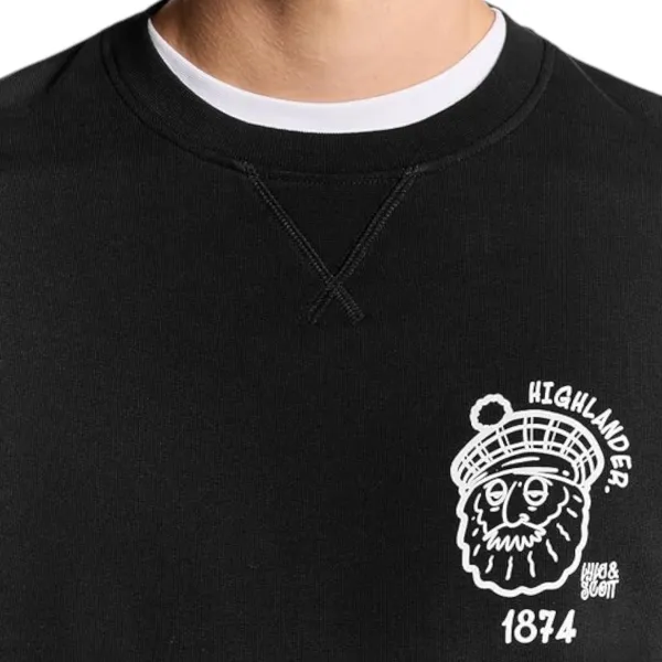 Чоловічий реглан Lyle & Scott HIGHLANDER GRAPHIC SWEATSHIRT