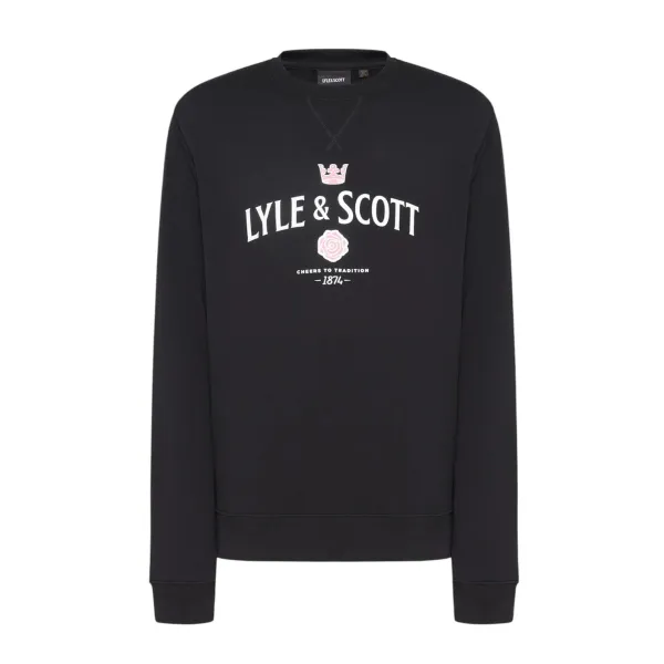 Чоловічий реглан Lyle & Scott HIGHLANDER GRAPHIC SWEATSHIRT