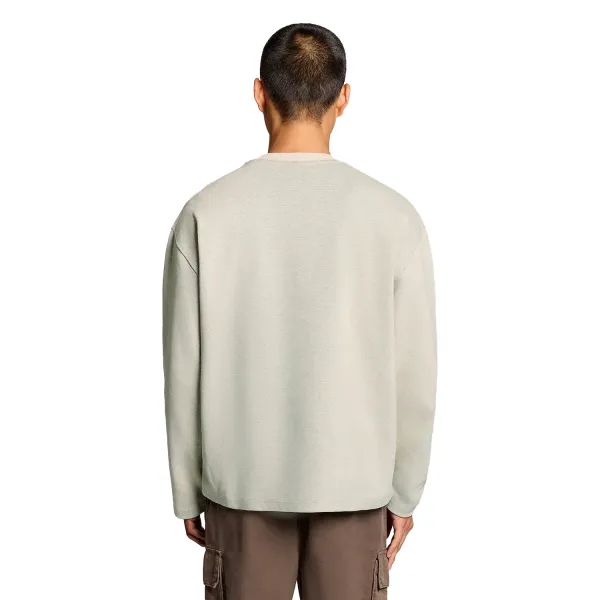 Чоловічий реглан Lyle & Scott RAISED JACQUARD CREW NECK SWEA