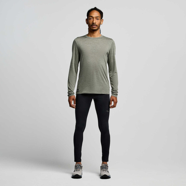 Чоловічий лонглів Saucony PEREGRINE MERINO LONG SLEEVE