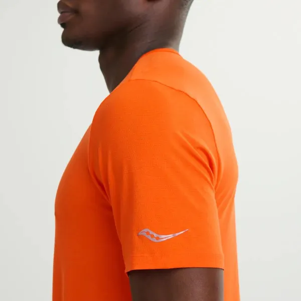 Чоловіча футболка Saucony STOPWATCH SHORT SLEEVE