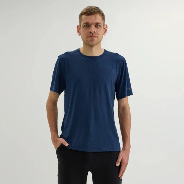 Чоловіча футболка Saucony STOPWATCH SHORT SLEEVE
