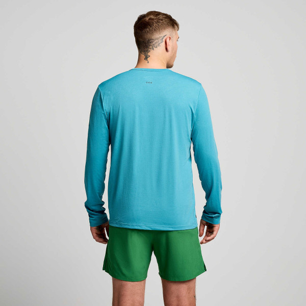 Чоловічий лонгслів  Saucony STOPWATCH LONG SLEEVE