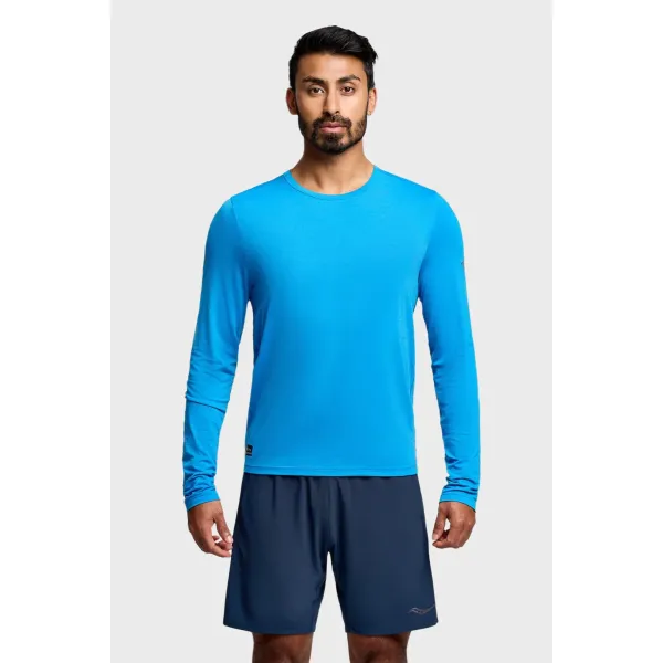 Чоловічій лонгслів Saucony STOPWATCH LONG SLEEVE