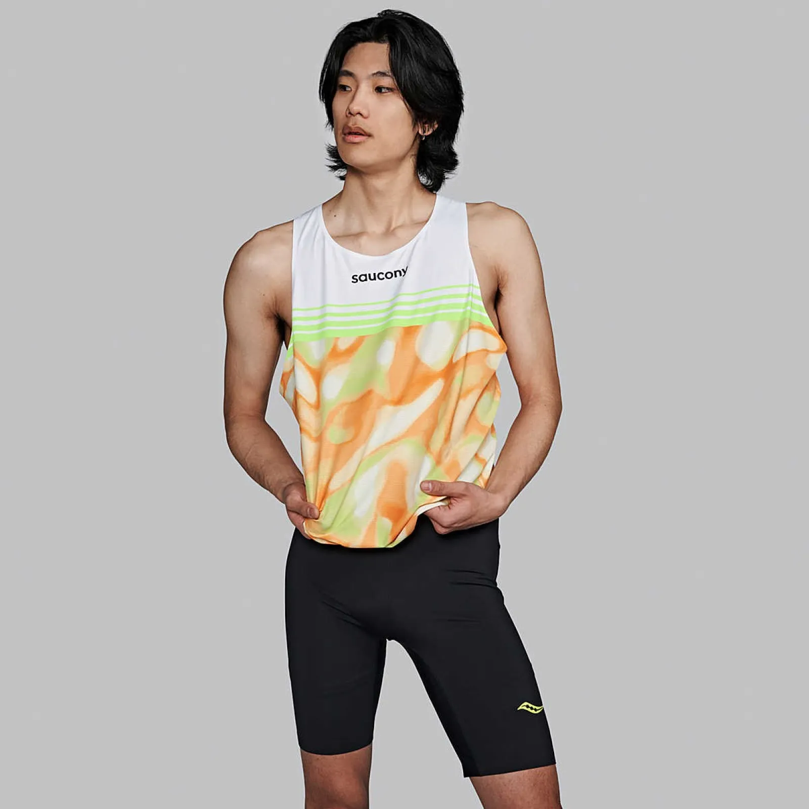 Чоловіча майка Saucony ELITE SINGLET
