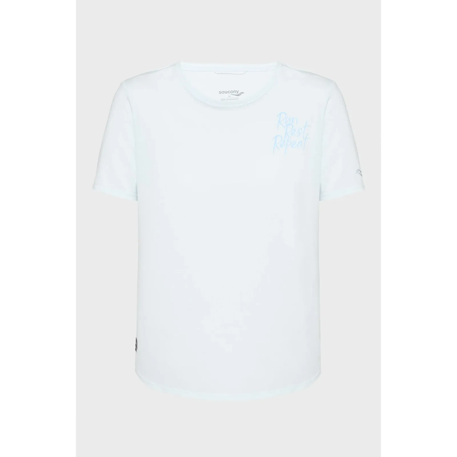 Жіноча футболка Saucony STOPWATCH GRAPHIC SHORT SLEEVE