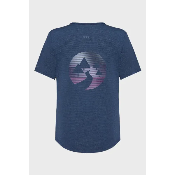 Жіноча футболка Saucony STOPWATCH GRAPHIC SHORT SLEEVE