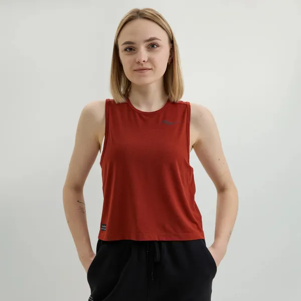 Жіноча майка Saucony STOPWATCH CROP TANK