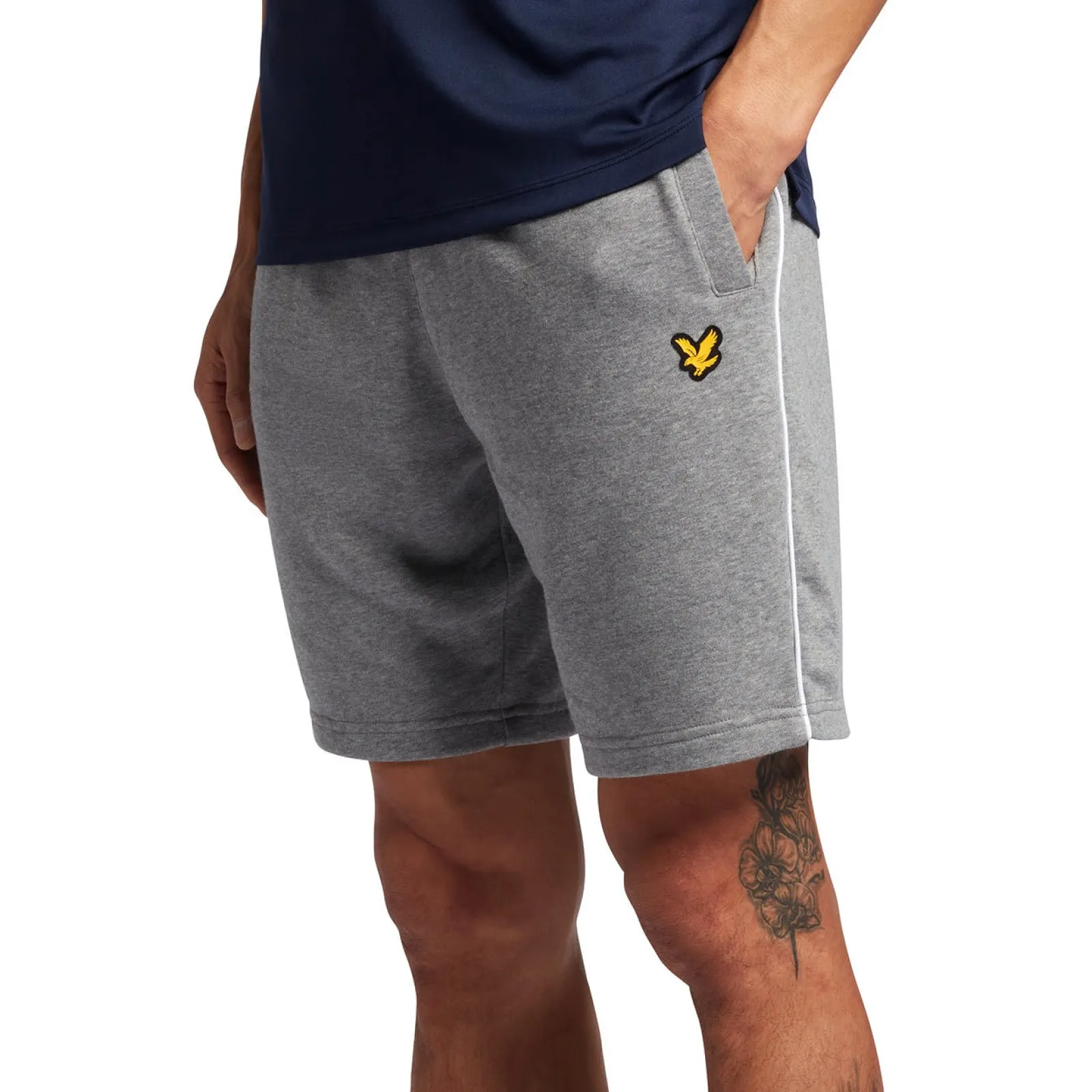 Чоловічі шорти Lyle & Scott SWEAT SHORT WITH CONTRAST PIP