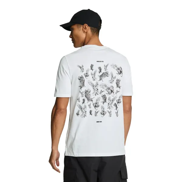 Чоловіча футболка Lyle & Scott SCATTERED EAGLES GRAPHIC T-SHIRT