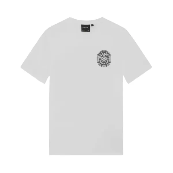 Чоловіча футболка Lyle & Scott BORDERS LABEL GRAPHIC T-SHIRT