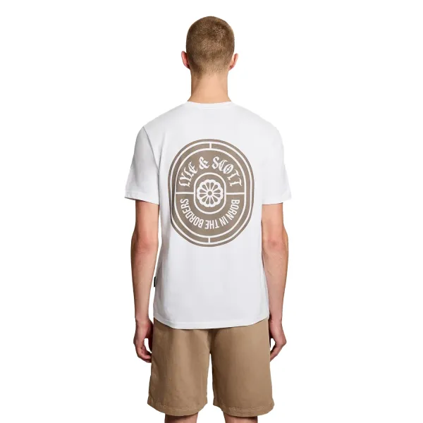 Чоловіча футболка Lyle & Scott BORDERS LABEL GRAPHIC T-SHIRT